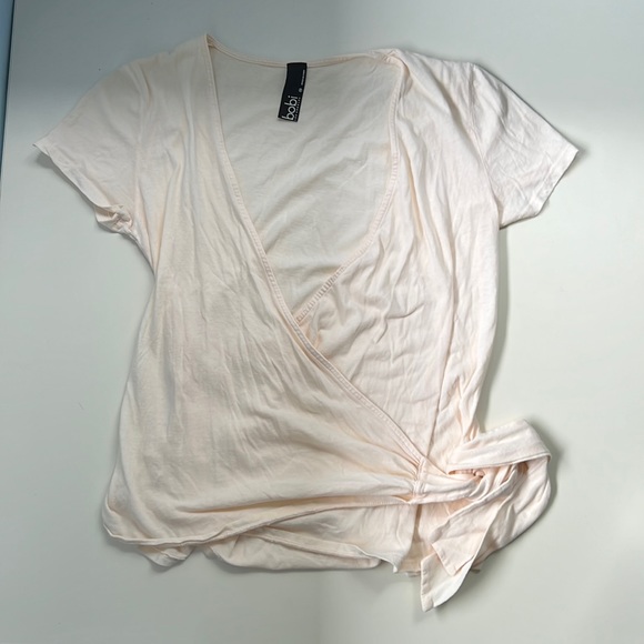 bobi Los Angeles Short Sleeve Wrap Top XS - Picture 2 of 3